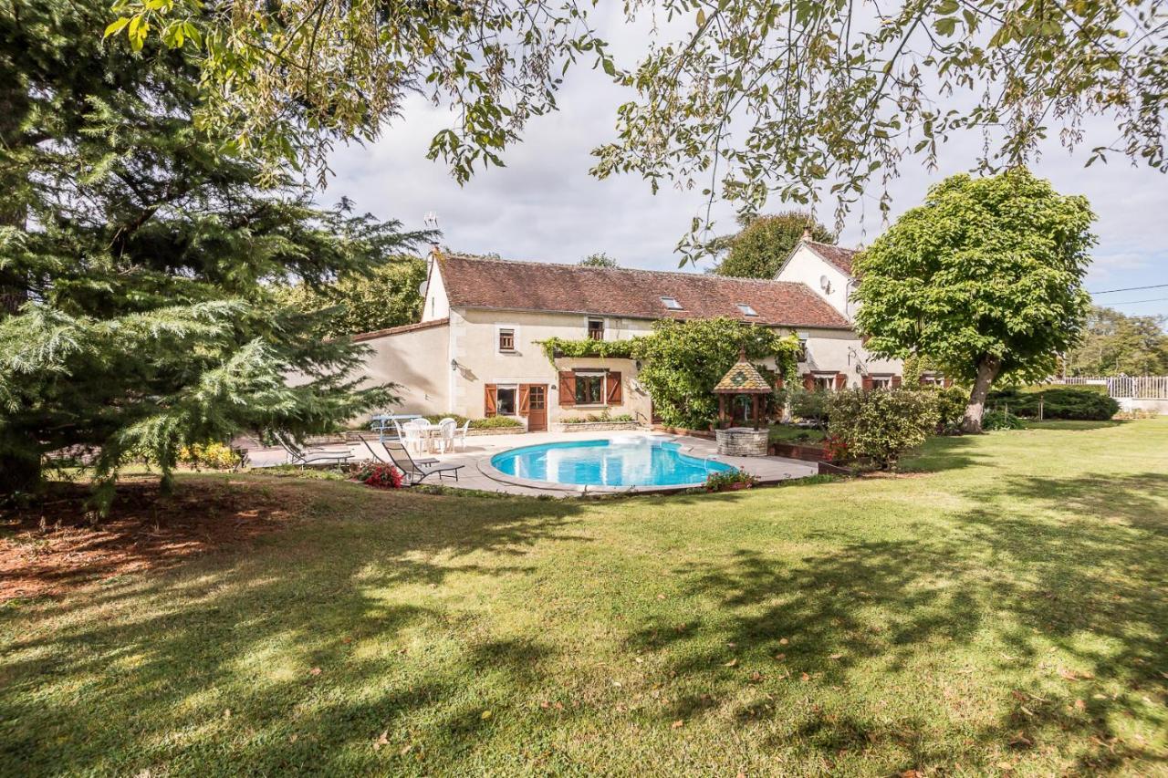 Entre Canal Et Vignes Bed & Breakfast Escolives-Sainte-Camille ภายนอก รูปภาพ